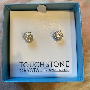 Swarovski Diamond Stud Earrings